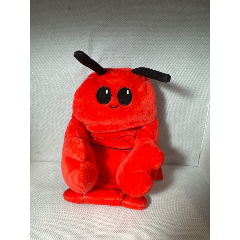 Happy Helpers mentrual heating pad microwavable Red Lobster Weighted Plush 8"